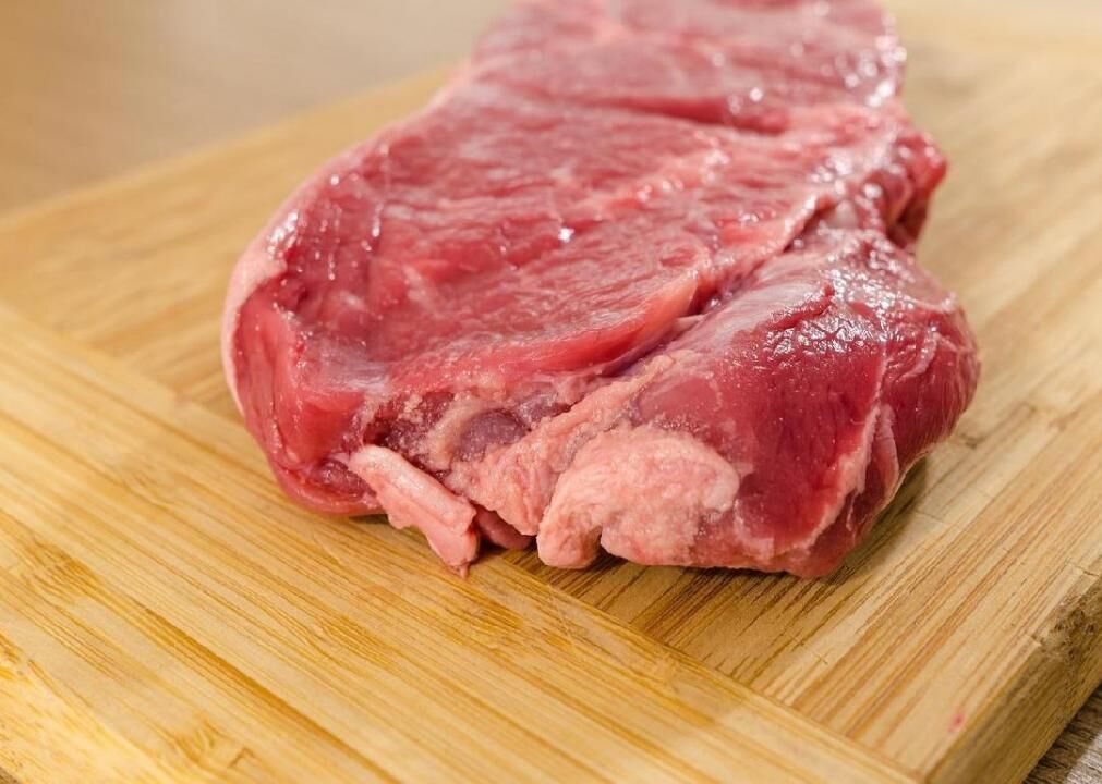 Meat with ractopamine